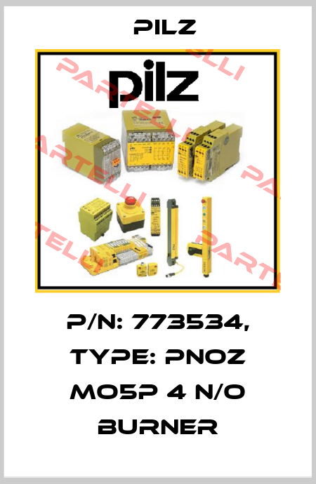 p/n: 773534, Type: PNOZ mo5p 4 n/o burner Pilz
