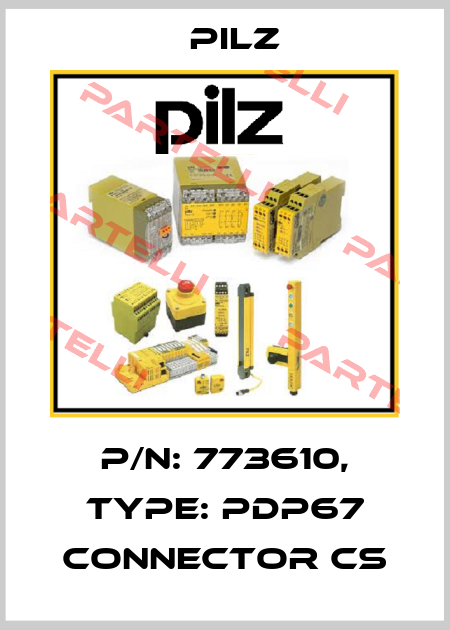 p/n: 773610, Type: PDP67 Connector cs Pilz