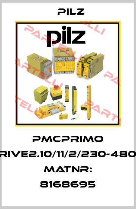 PMCprimo Drive2.10/11/2/230-480V MatNr: 8168695 Pilz