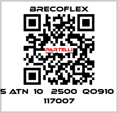 25 ATN  10   2500  QO910     117007 Brecoflex