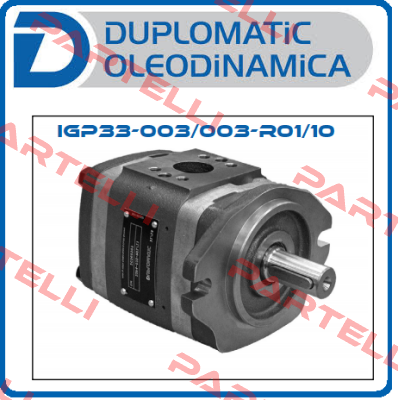 IGP33-003/003-R01/10 Duplomatic