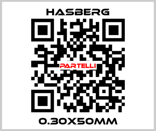 0.30X50MM  Hasberg