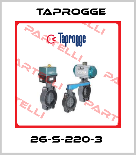 26-S-220-3  Taprogge