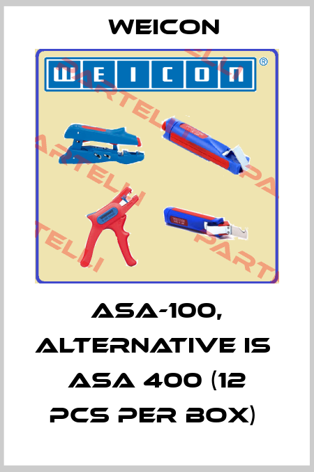 ASA-100, alternative is  ASA 400 (12 pcs per box)  Weicon