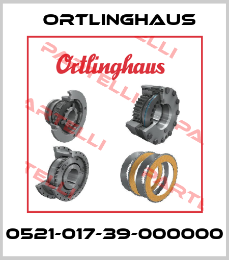 0521-017-39-000000 Ortlinghaus