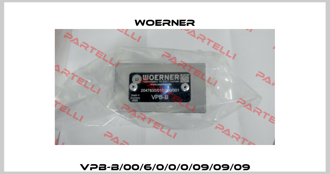 VPB-B/00/6/0/0/0/09/09/09 Woerner