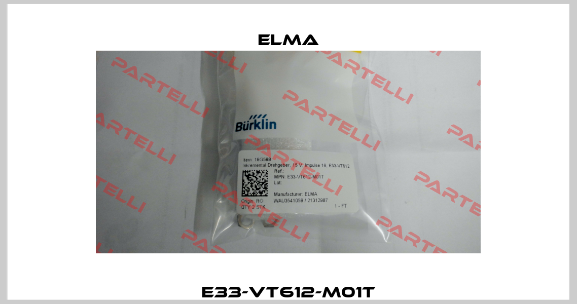 E33-VT612-M01T Elma
