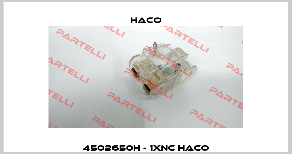 4502650H - 1xNC HACO HACO