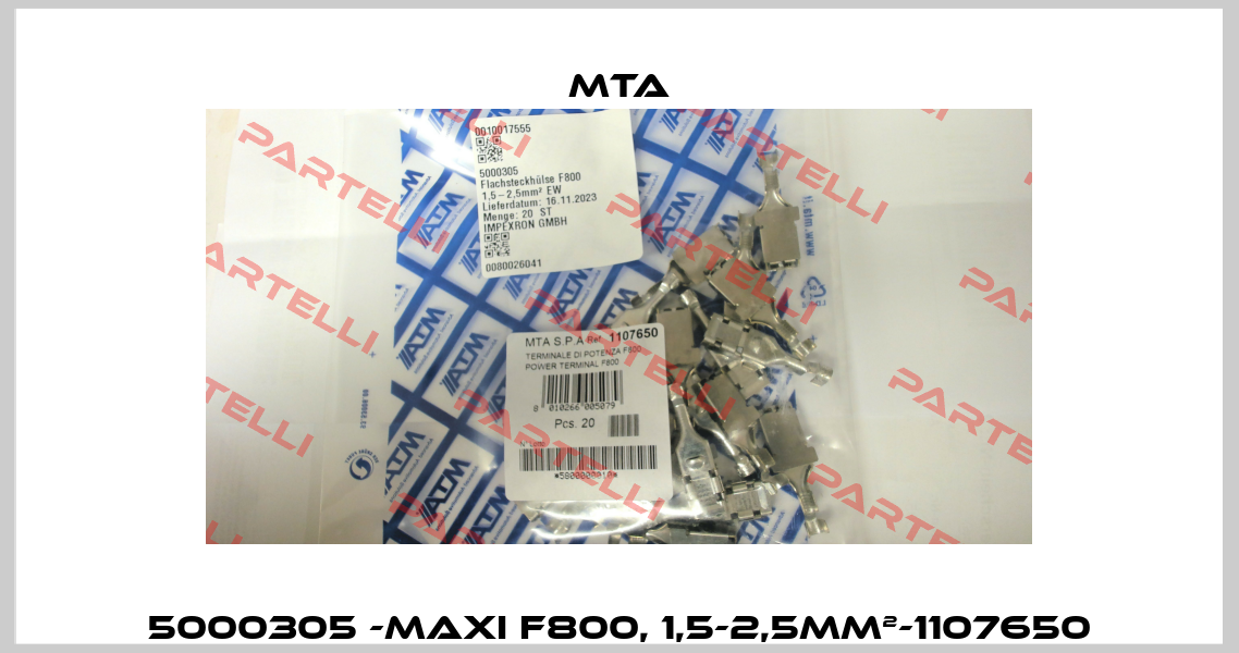 5000305 -MAXI F800, 1,5-2,5mm²-1107650 MTA