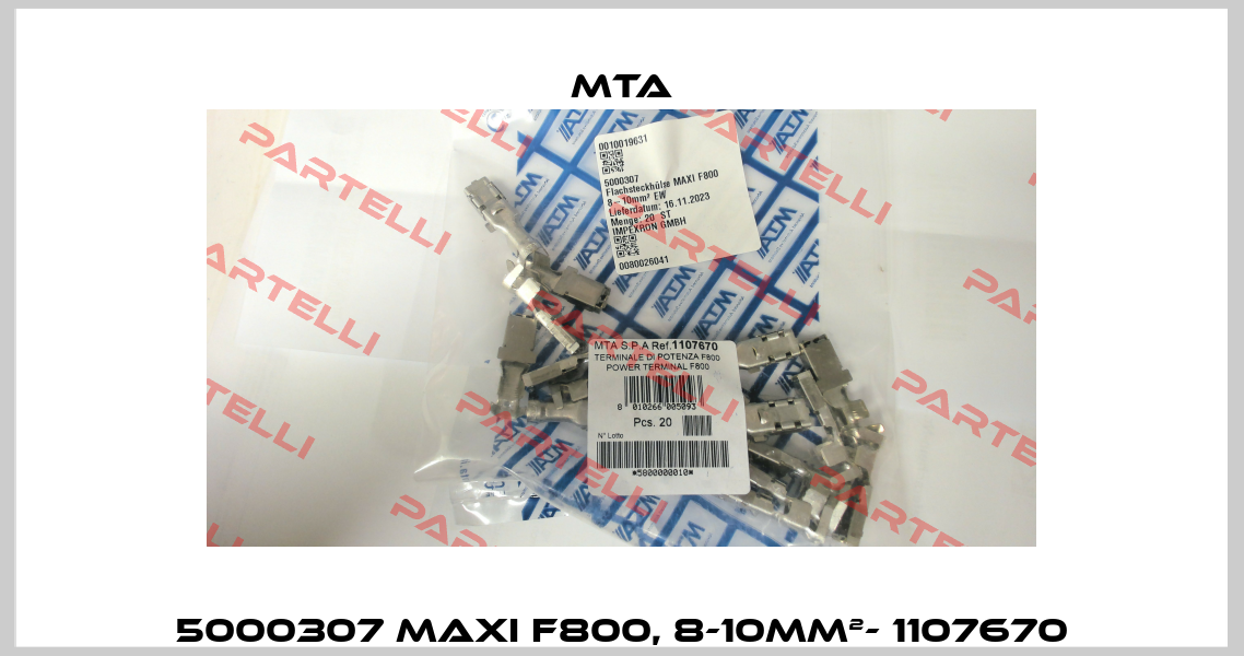 5000307 MAXI F800, 8-10mm²- 1107670 MTA