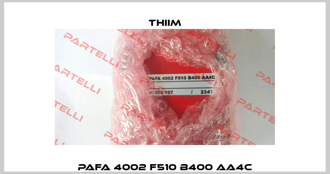 PAFA 4002 F510 B400 AA4C Thiim