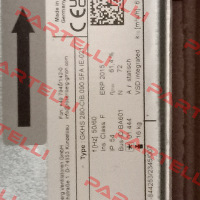 GKHS 280-CIB.090.5FA IE-021 Rosenberg