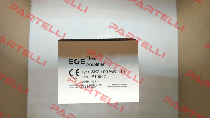 P10502 / SKZ 400 WR-115 Ege