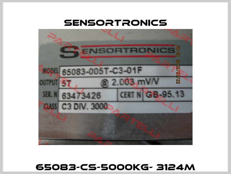 65083-CS-5000kg- 3124M Sensortronics