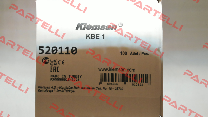 520 110 / KBE1 Klemsan