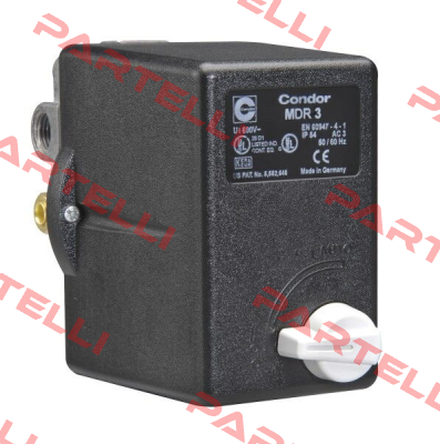 P/N: 227038 Type: MDR-3 HFA BAAA 130A160 XAA XXX Condor