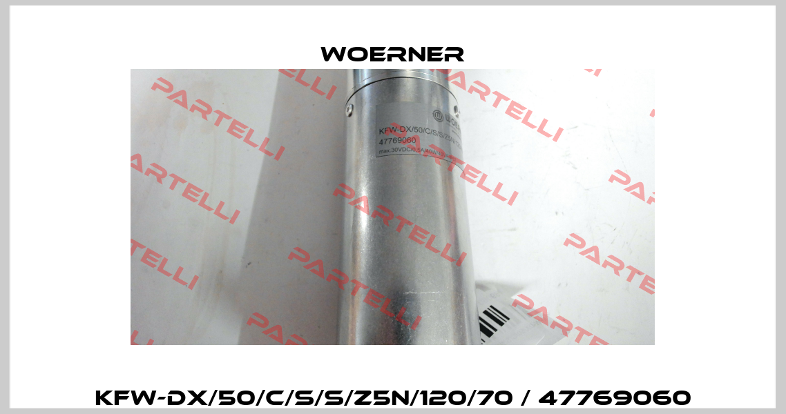 KFW-DX/50/C/S/S/Z5N/120/70 / 47769060 Woerner