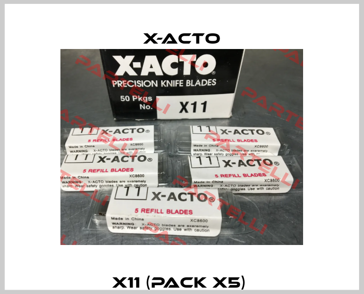 X11 (pack x5)  X-acto