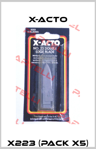 X223 (pack x5) X-acto