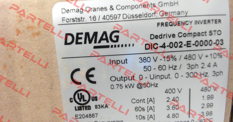 DIC-4-002-E-0000-03 Demag