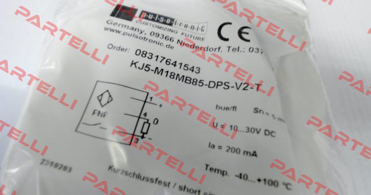 KJ5-M18MB85-DPS-V2-T Pulsotronic