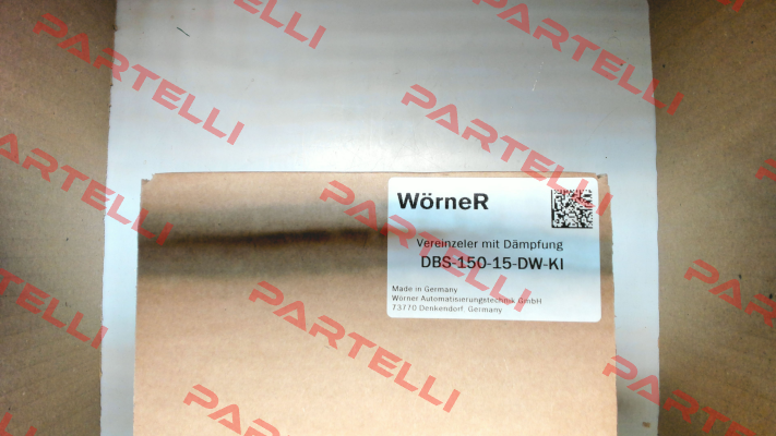 DBS-150-15-DW-KI Wörner
