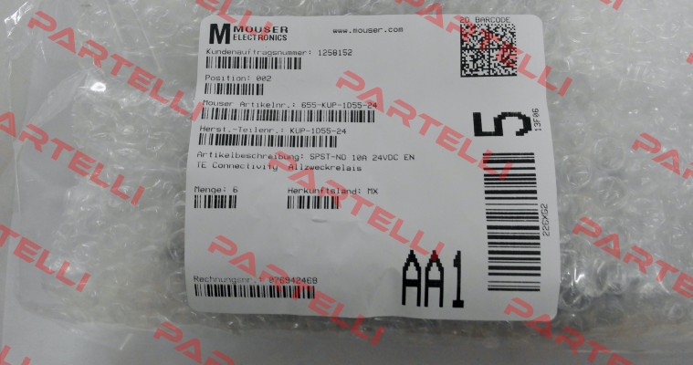 KUP-1D55-24 TE Connectivity (Tyco Electronics)