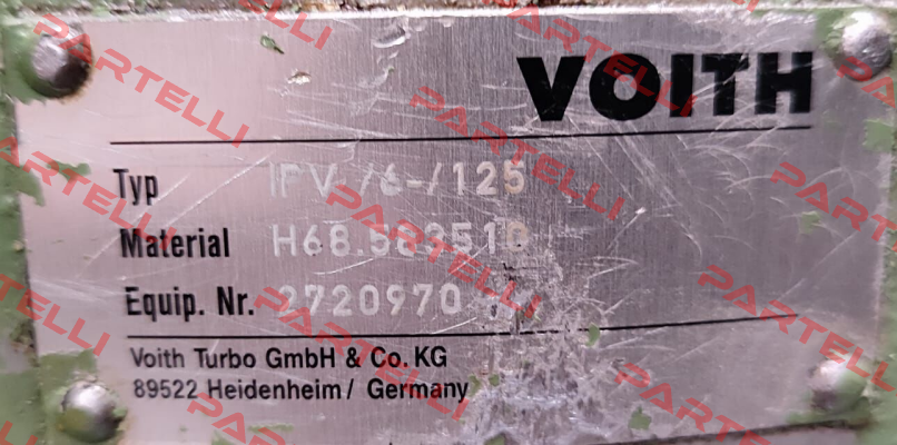 IPV /6-/125 Voith