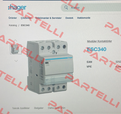 ESC340 Hager