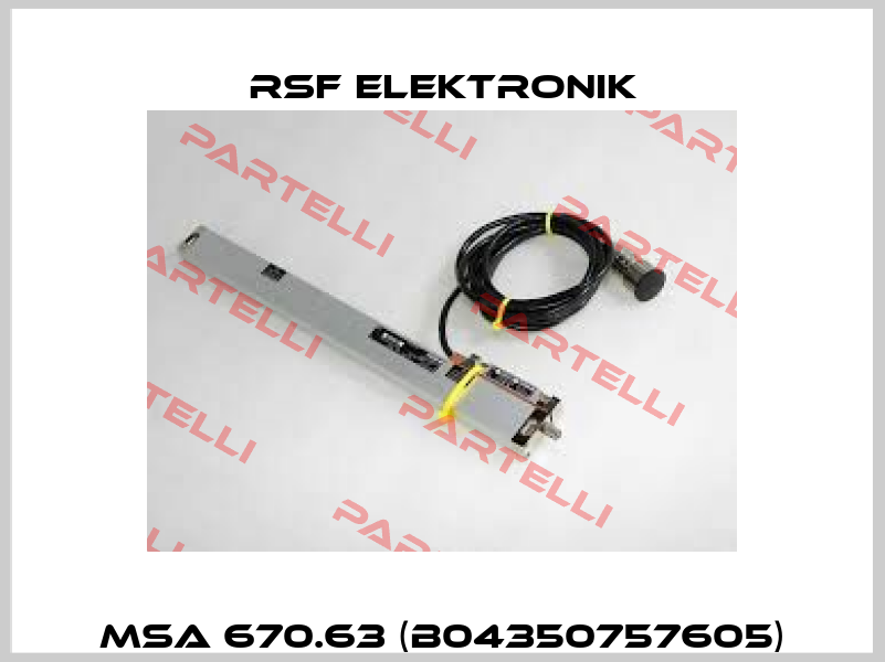 MSA 670.63 (B04350757605) Rsf Elektronik