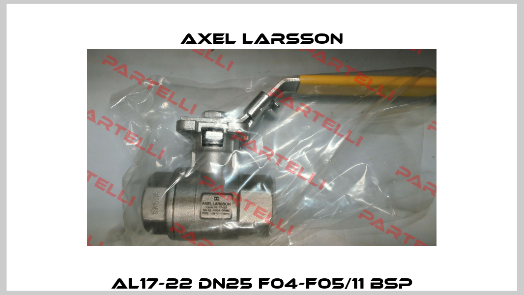 AL17-22 DN25 F04-F05/11 BSP AXEL LARSSON