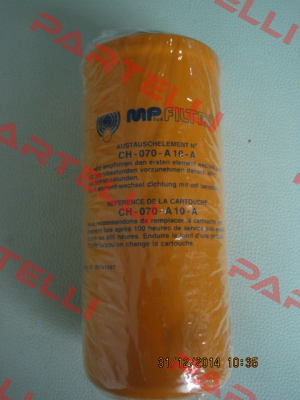 P/N: 1060 Type: CH-070-A10-A  MP Filtri