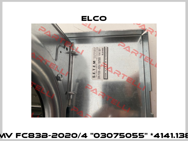 GMV FC83B-2020/4 "03075055" *4141.1381* Elco