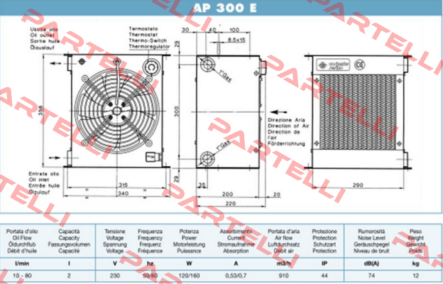 AP/APL 300 E 12/24V Sesino