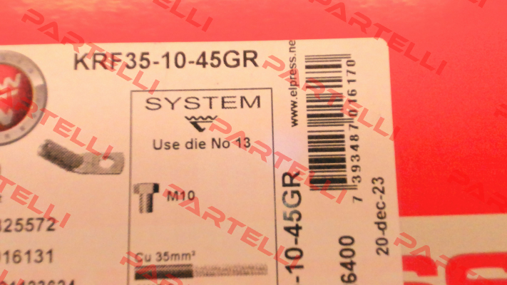 p/n: 7301-126400, Type: KRF35-10-45GR Elpress