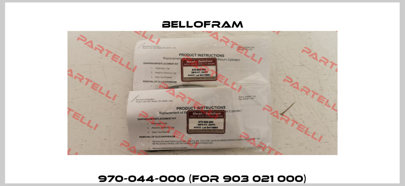 970-044-000 (for 903 021 000) Bellofram