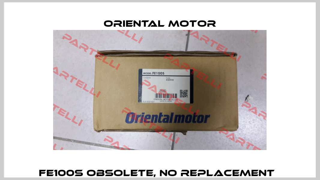 FE100S obsolete, no replacement   Oriental Motor
