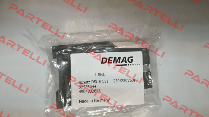DSUB-111 230220V50 Demag
