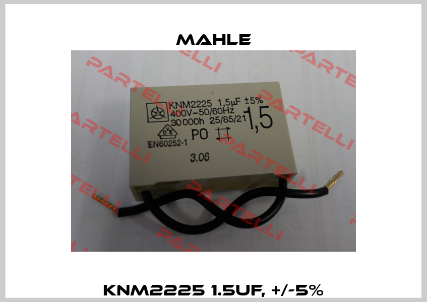 KNM2225 1.5uF, +/-5% Mahle