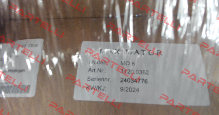 MO8 / 3120.0362/1000015171 Maximator