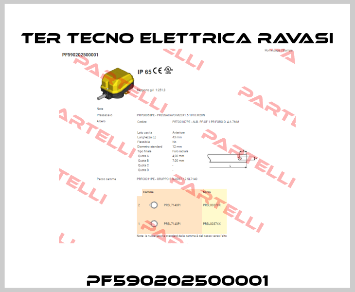 PF590202500001 Ter Tecno Elettrica Ravasi