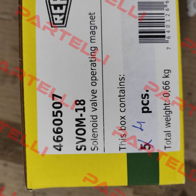 4660507 / SVOM-18 Refco