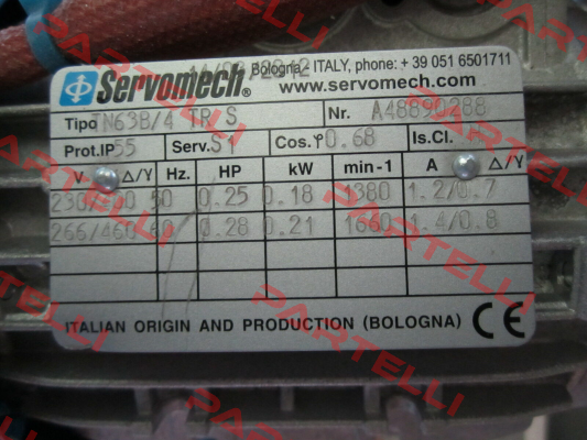 TN63B/4 TR S Servomech