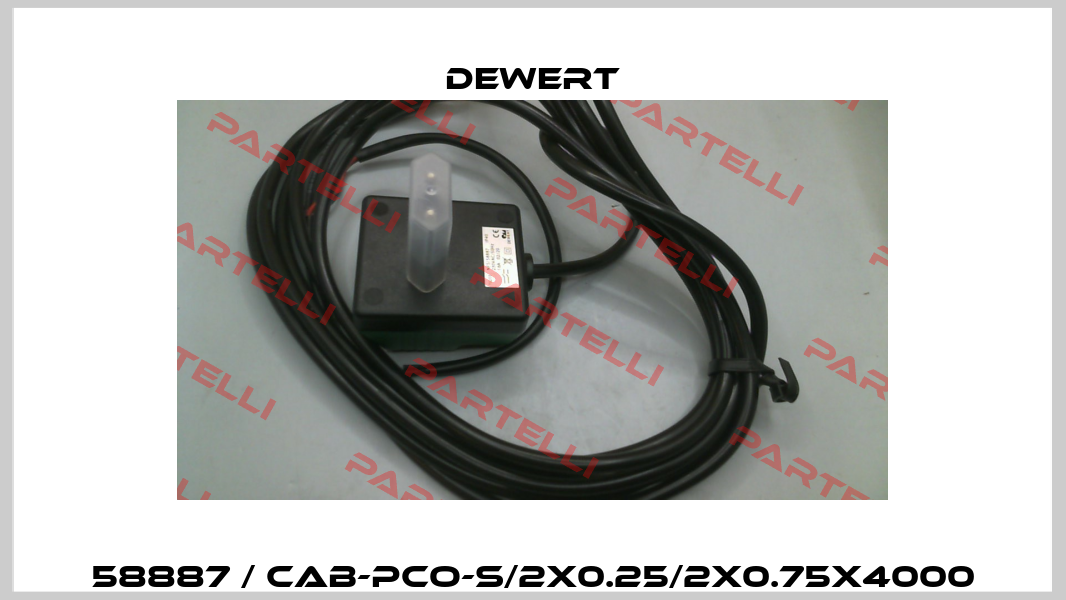 58887 / CAB-PCO-S/2x0.25/2x0.75x4000 DEWERT