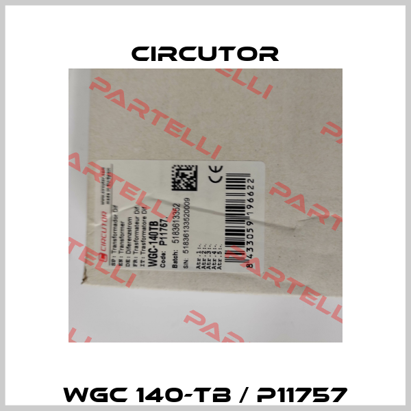 WGC 140-TB / P11757 Circutor