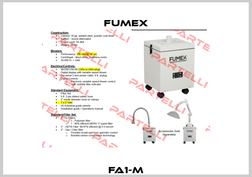 FA1-M Fumex