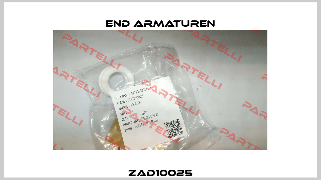 ZAD10025 End Armaturen