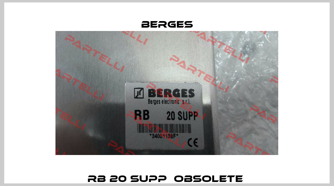 RB 20 SUPP  Obsolete  Berges