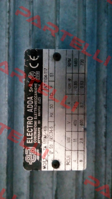 MOT.3 TA 160M-4/8 11/2 Electro Adda