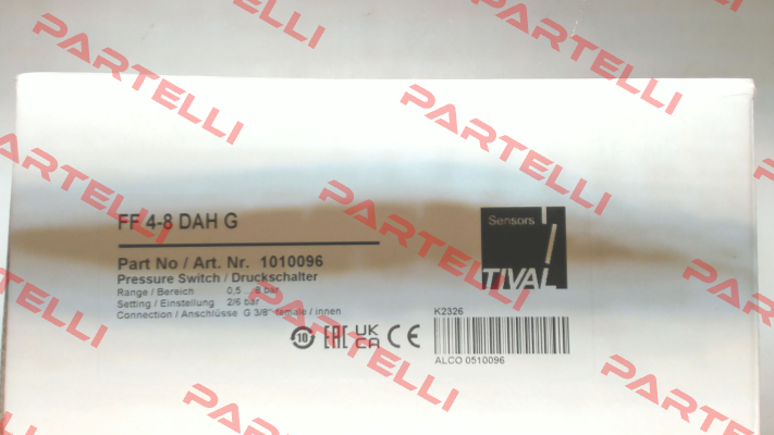 Art.No. 1010096, Type: FF 4-8 DAH G Tival-Sensors